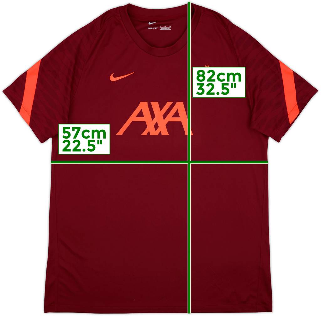 2021-22 Liverpool Nike Training Shirt - 10/10 - (XL)