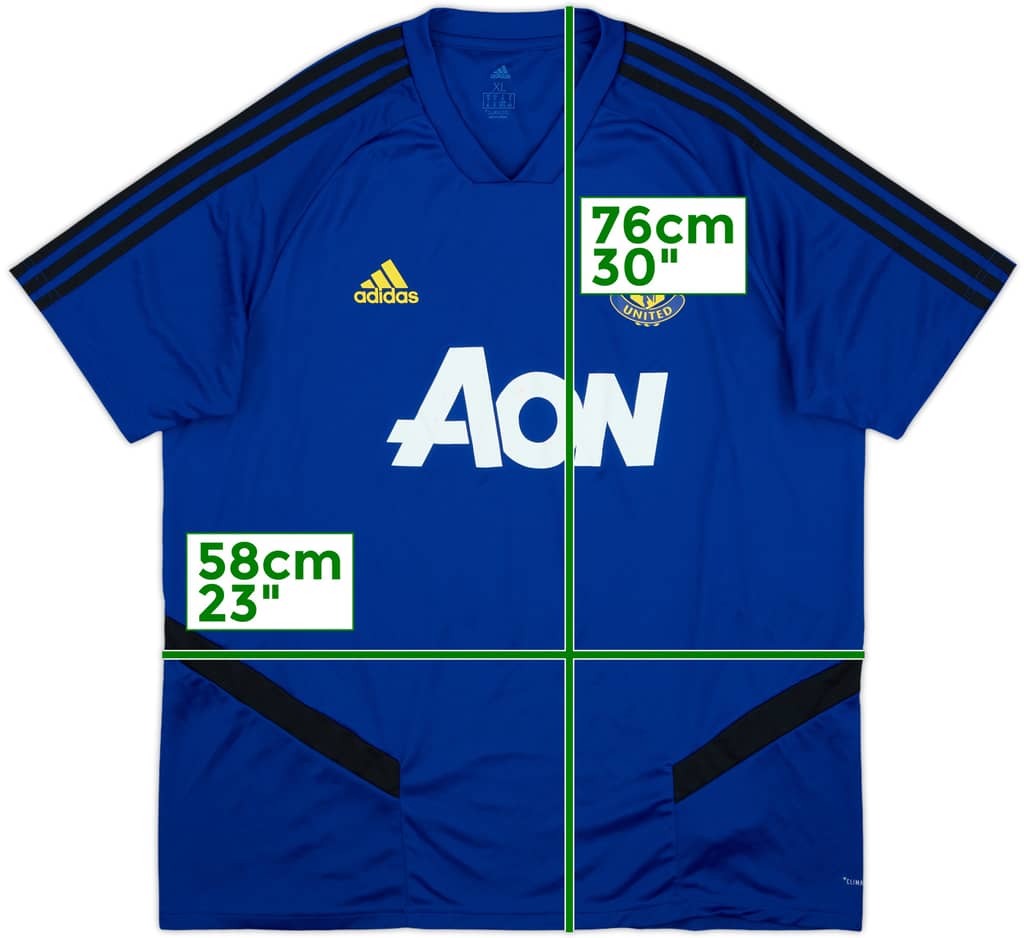 2019-20 Manchester United adidas Training Shirt - 6/10 - (XL)