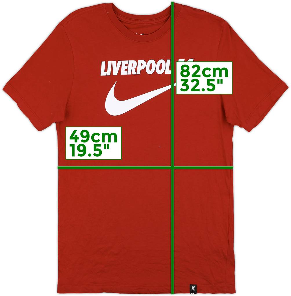 2022-23 Liverpool Nike Cotton Tee - 9/10 - (S)
