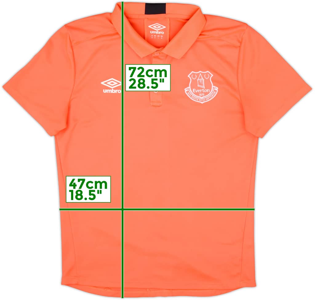 2015-16 Everton Umbro Polo Shirt - 8/10 - (M)