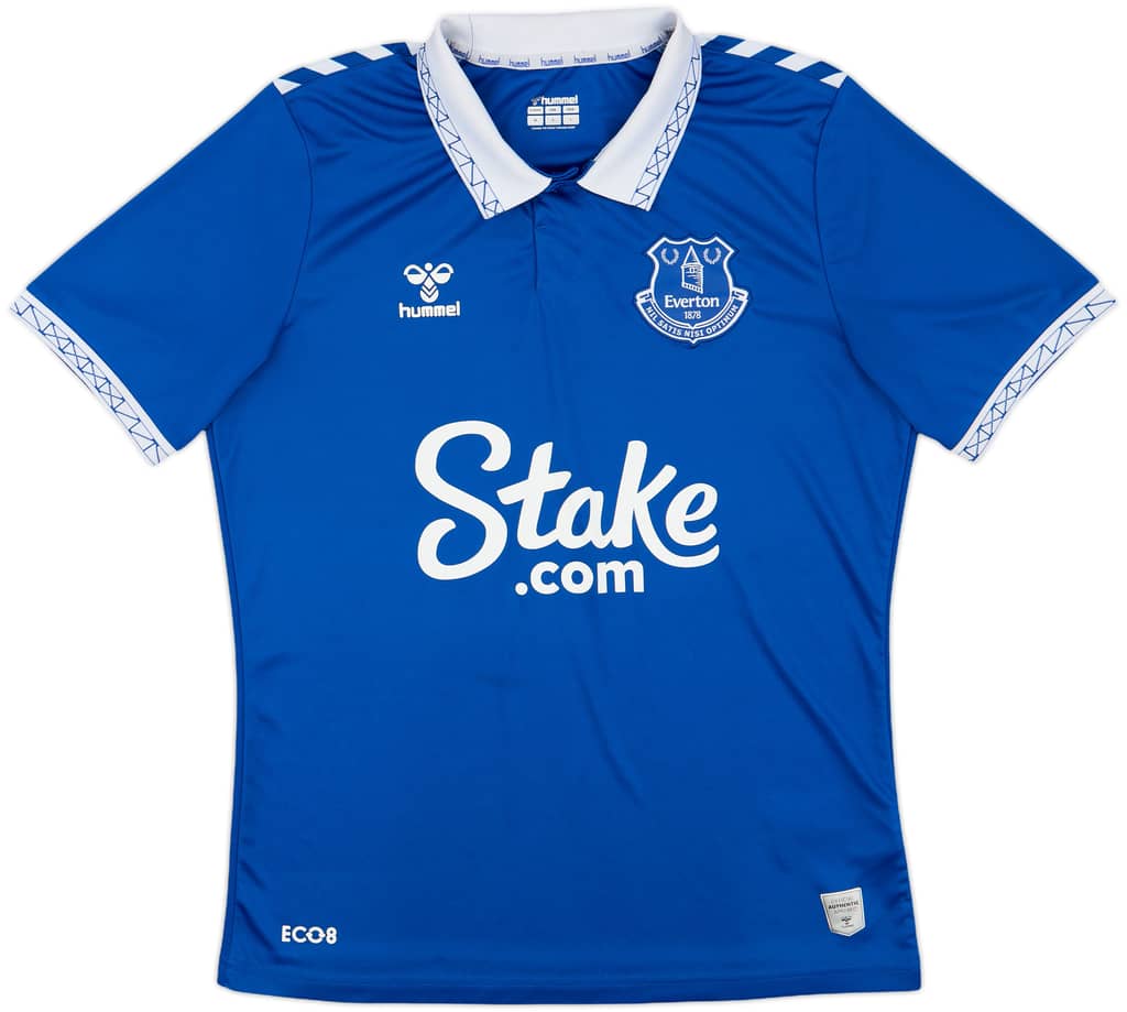 2023-24 Everton Home Shirt - 9/10 - (M)