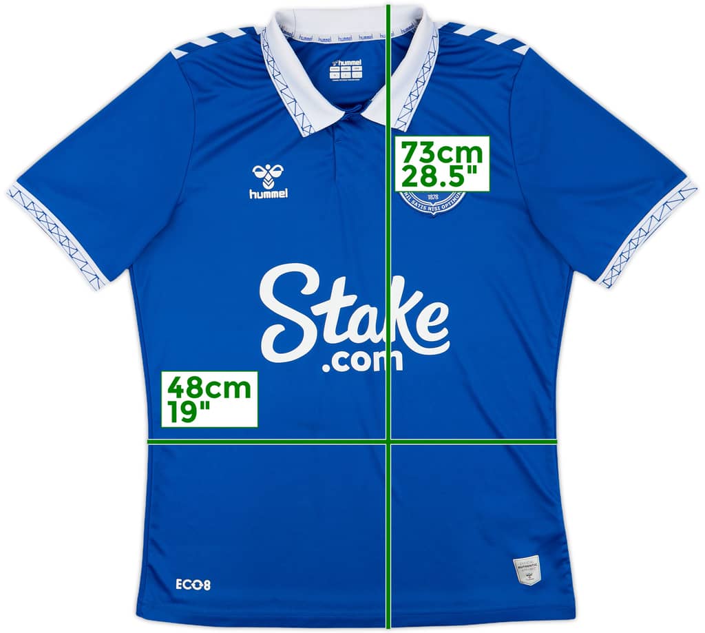 2023-24 Everton Home Shirt - 9/10 - (M)