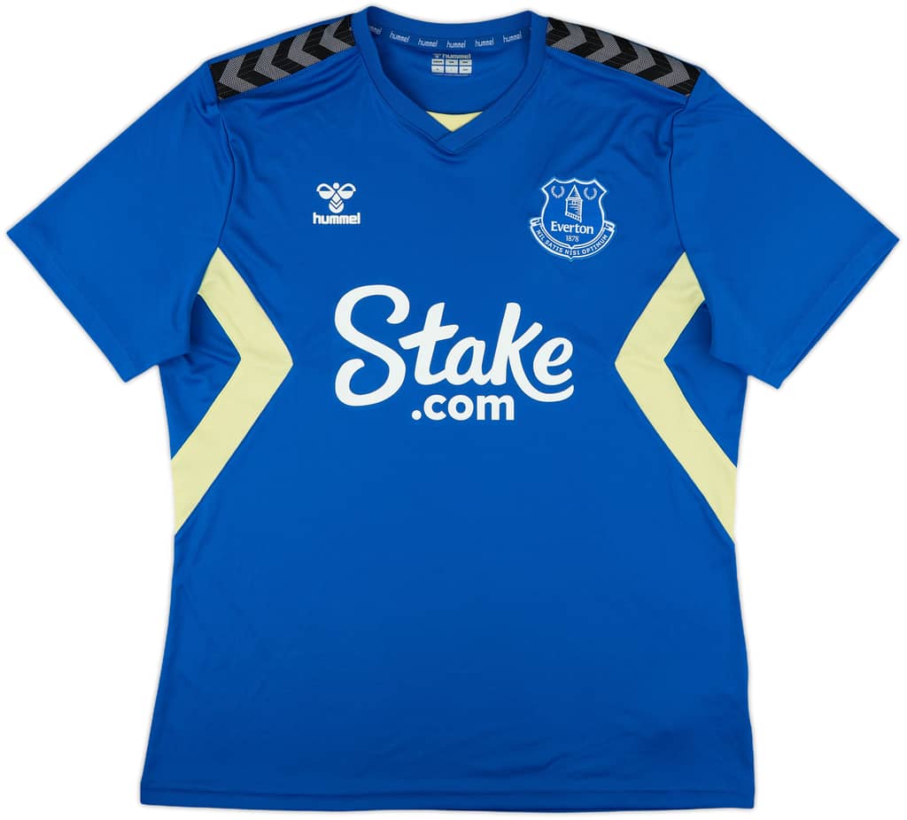 2023-24 Everton Hummel Training Shirt - 9/10 - (XL)