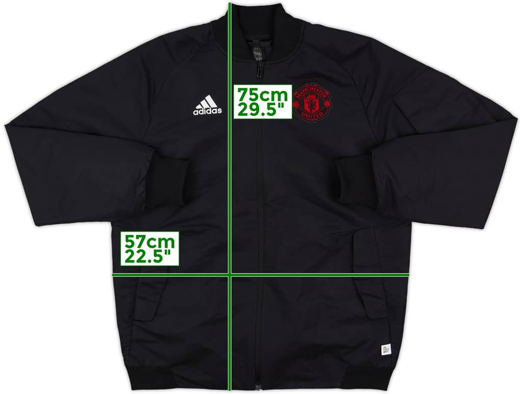 2022-23 Manchester United adidas Track Jacket - 9/10 - (M)