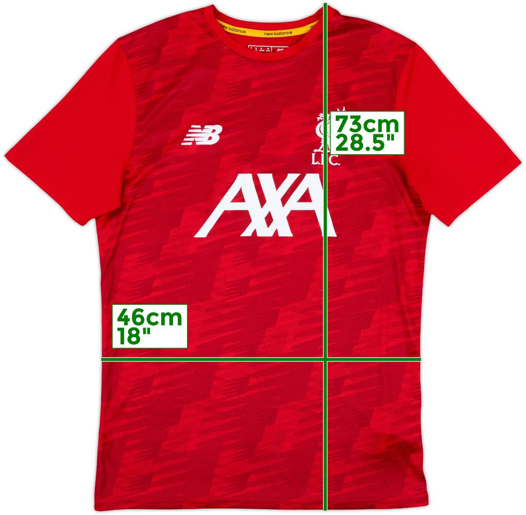 2018-19 Liverpool New Balance Training Shirt - 7/10 - (S)