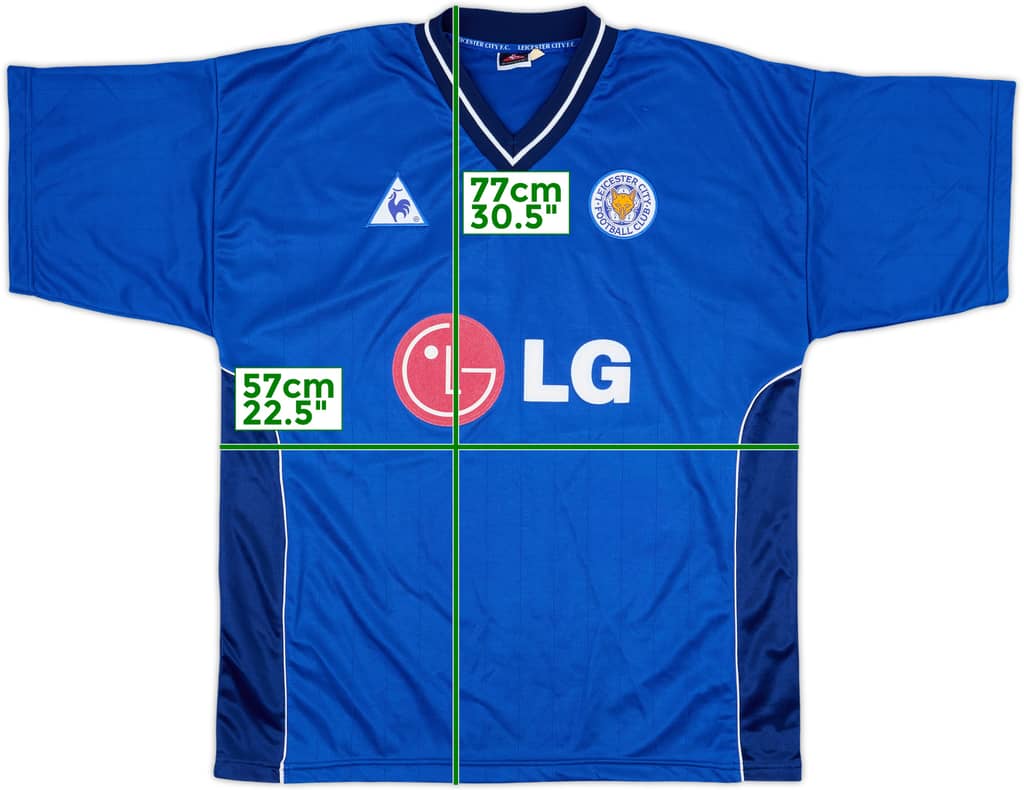 2002-03 Leicester Home Shirt - 8/10 - (L)