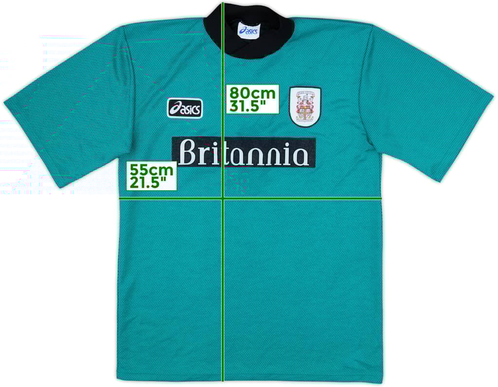 1997-99 Stoke City Away Shirt - 9/10 - (L)