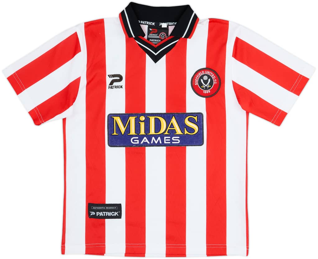 2000-01 Sheffield United Home Shirt - 8/10 - (L.Boys)