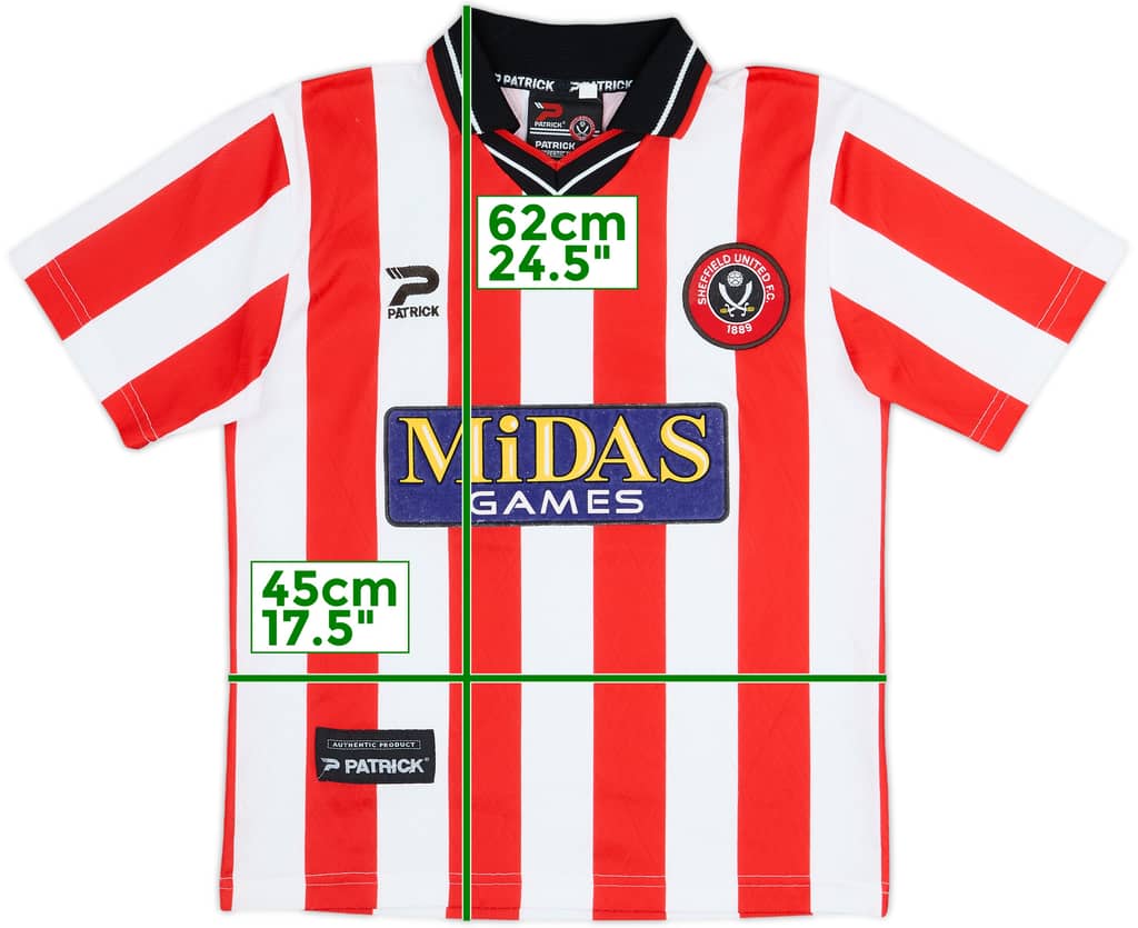 2000-01 Sheffield United Home Shirt - 8/10 - (L.Boys)