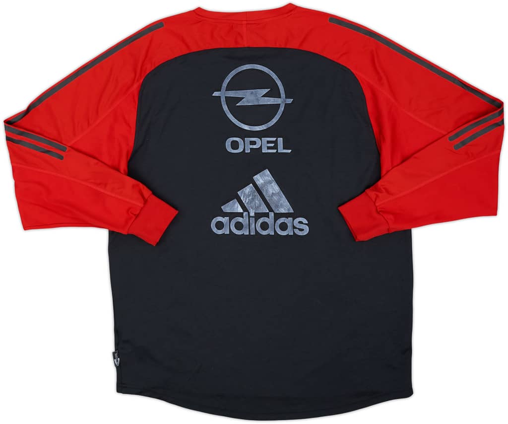 2005-06 AC Milan Player Issue adidas Training L/S Shirt - 5/10 - (L/XL)