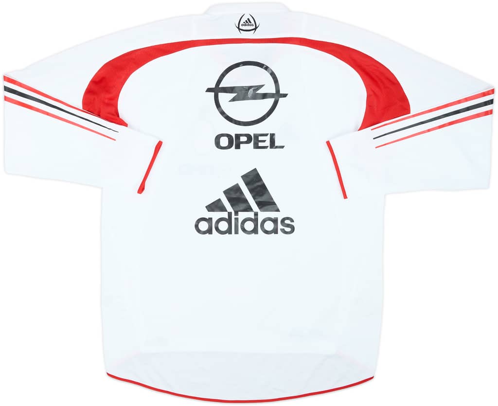 2004-05 AC Milan Player Issue adidas Training L/S Shirt (M/L)