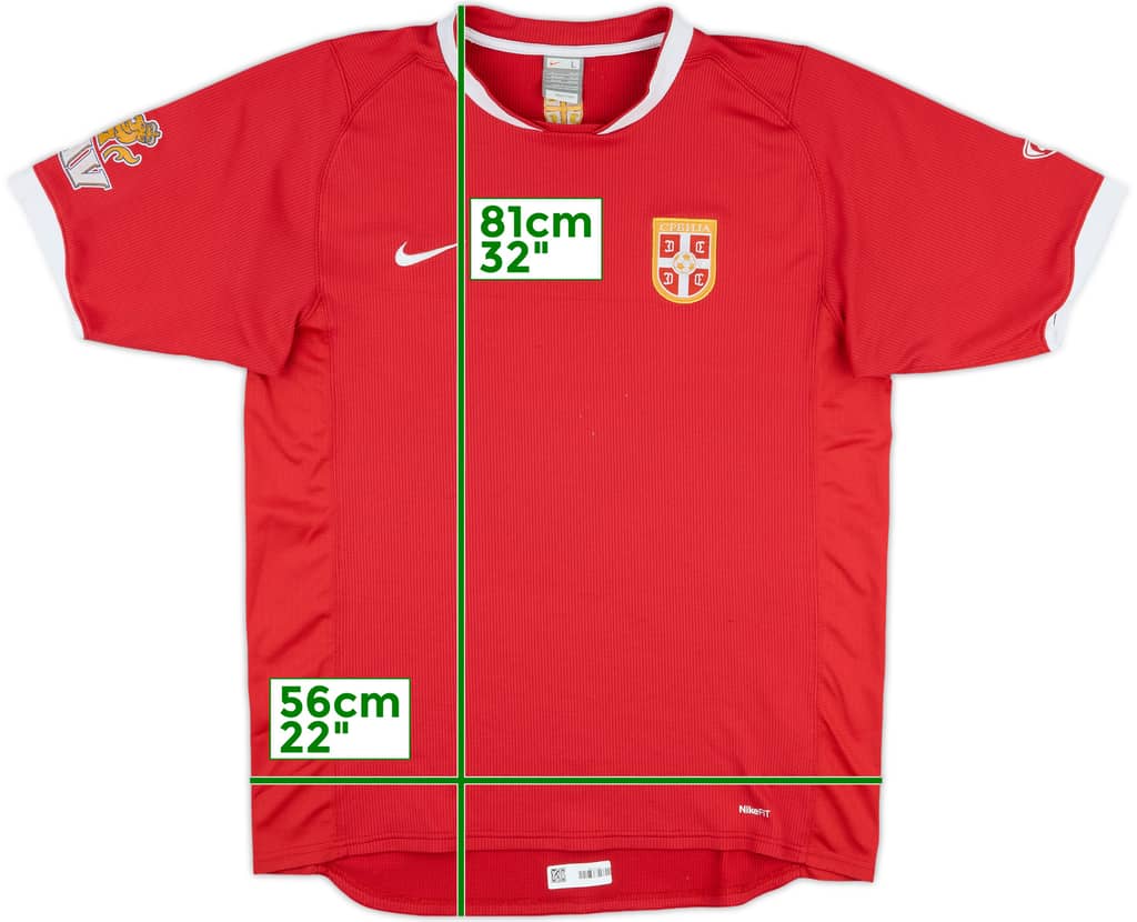 2007-08 Serbia Home Shirt - 6/10 - (L)