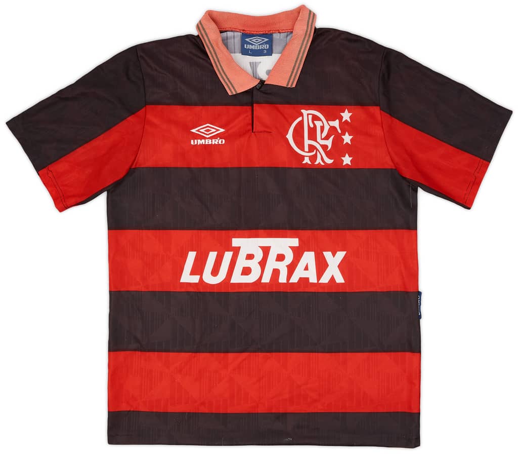 1992-93 Flamengo Home Shirt - 6/10 - (L)