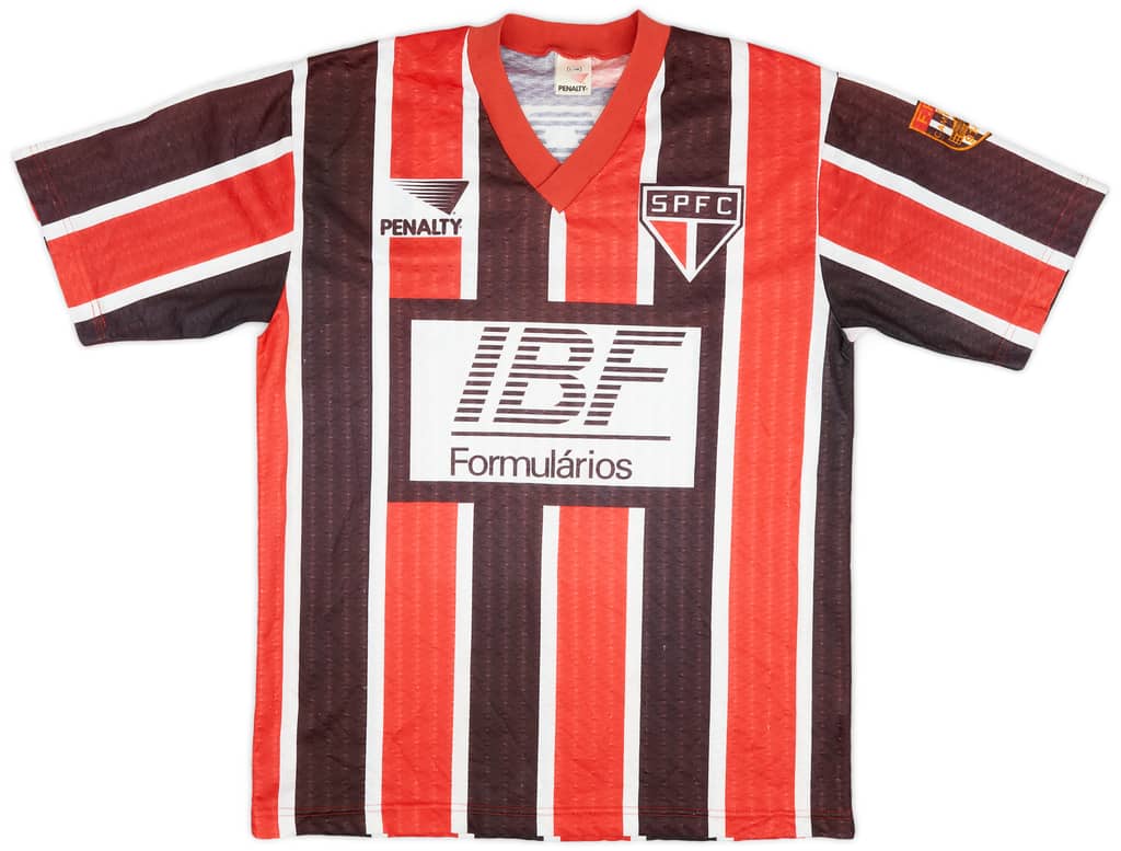 1991-92 Sao Paulo Away Shirt - 9/10 - (L)