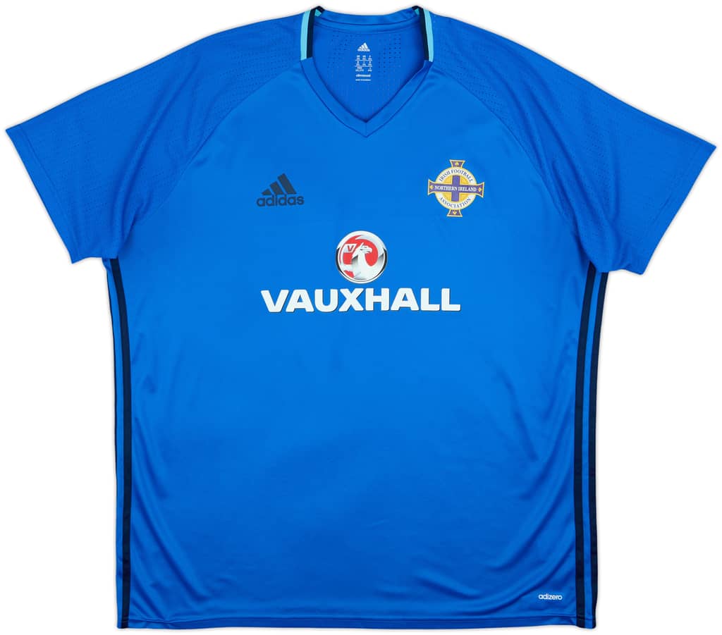 2016 Northern Ireland adidas Training Shirt - 9/10 - (XXL)