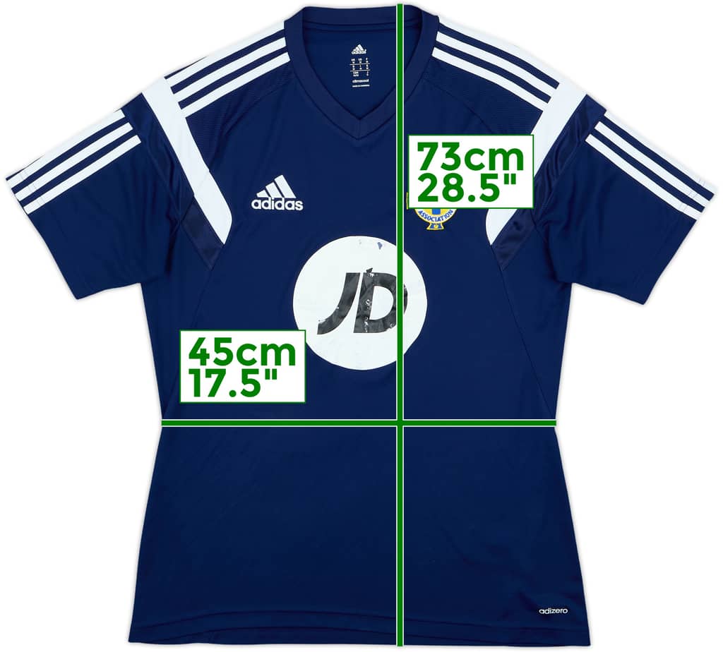 2014-15 Northern Ireland adizero Training Shirt - 5/10 - (M)