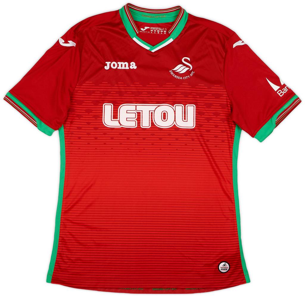 2017-18 Swansea Away Shirt - 9/10 - (L)