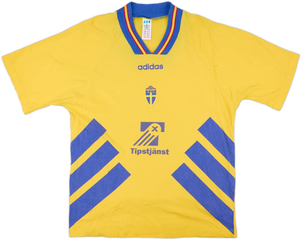 1994 Sweden adidas Cotton Tee - 8/10 - (M)