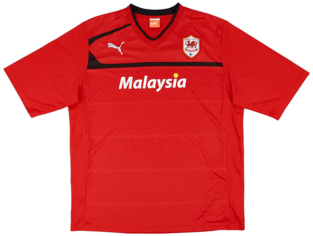2012-13 Cardiff Home Shirt - 9/10 - (XXL)