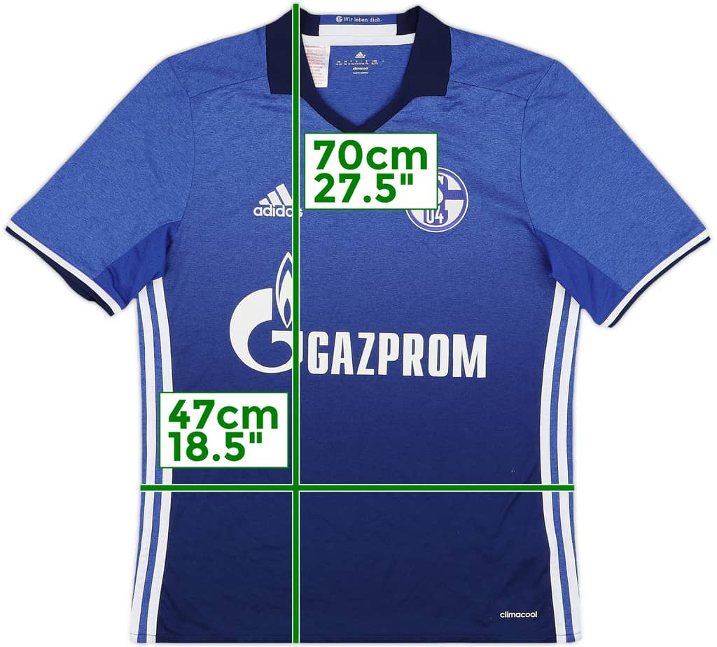 2016-18 Schalke Home Shirt - 9/10 - (XL.Boys)