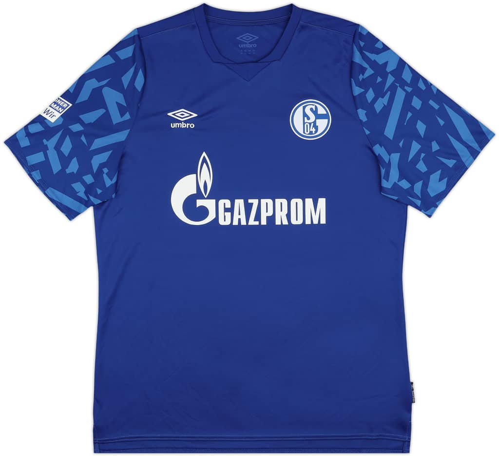2019-20 Schalke Home Shirt - 10/10 - (XL)