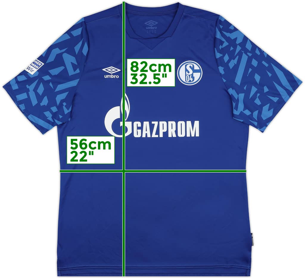 2019-20 Schalke Home Shirt - 10/10 - (XL)