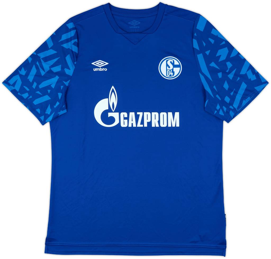 2019-20 Schalke Home Shirt - 9/10 - (XL)