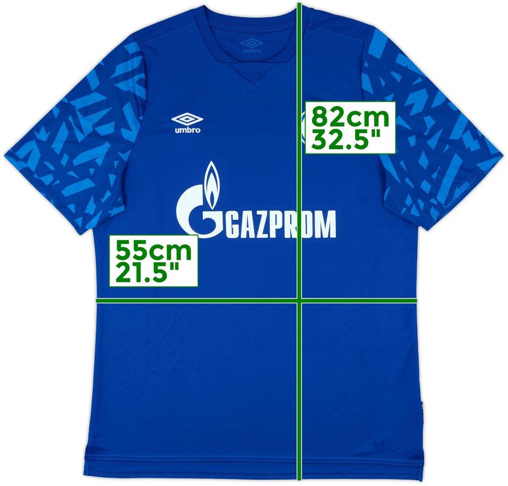 2019-20 Schalke Home Shirt - 9/10 - (XL)