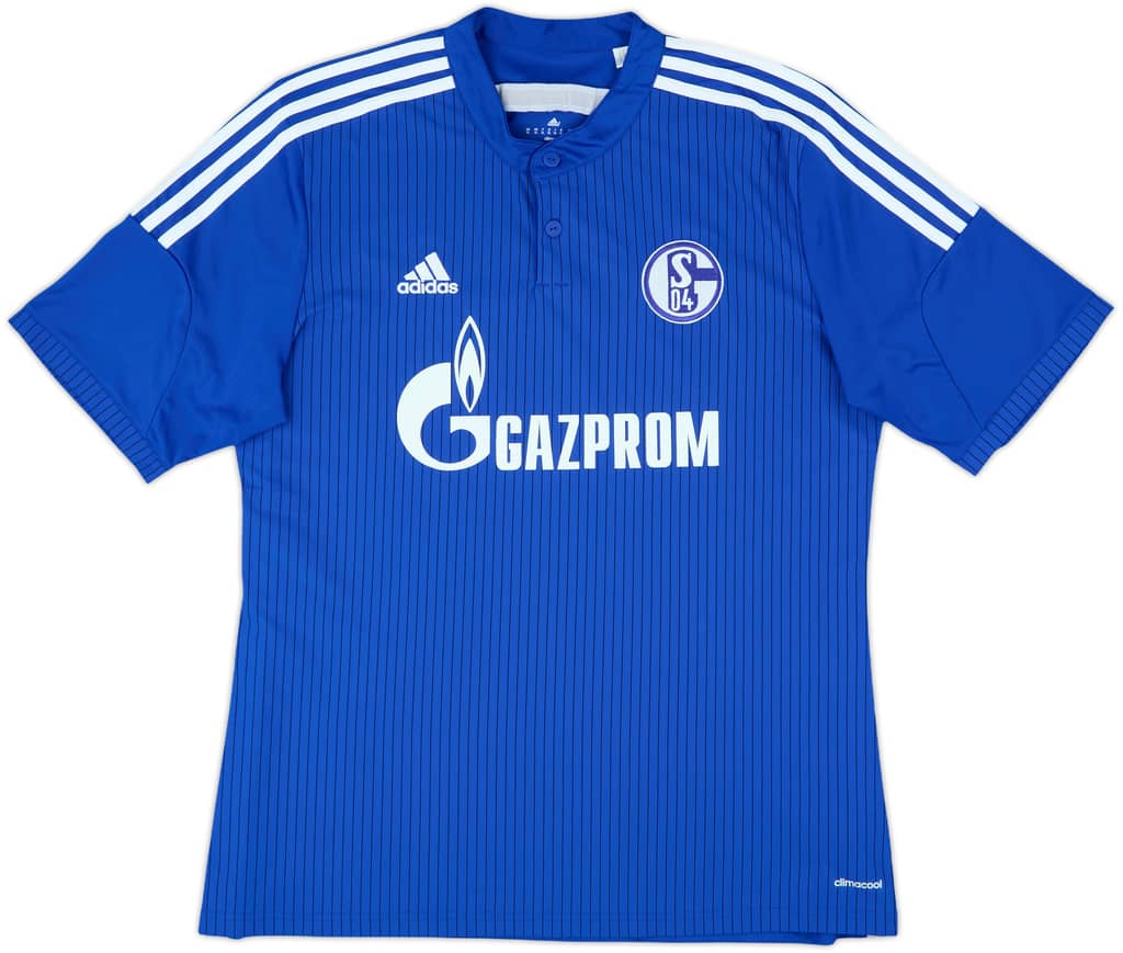 2014-16 Schalke Home Shirt - 9/10 - (XL)
