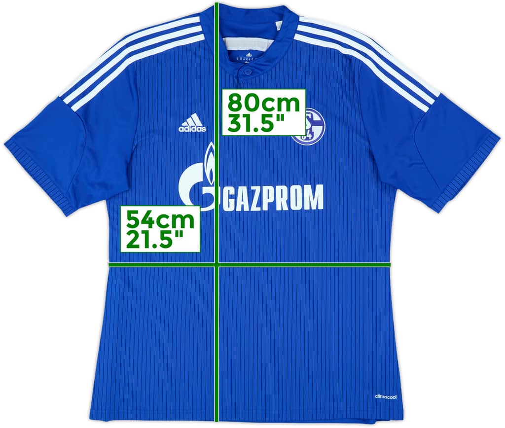 2014-16 Schalke Home Shirt - 9/10 - (XL)