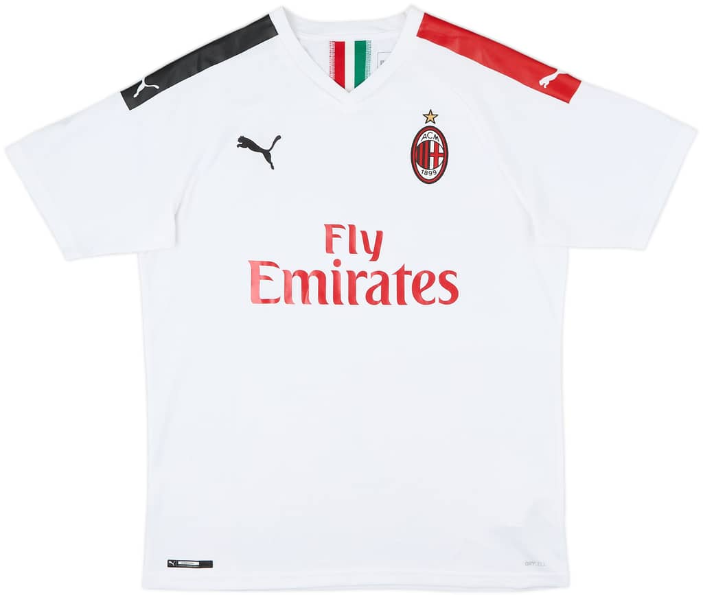 2019-20 AC Milan Away Shirt - 9/10 - (L)