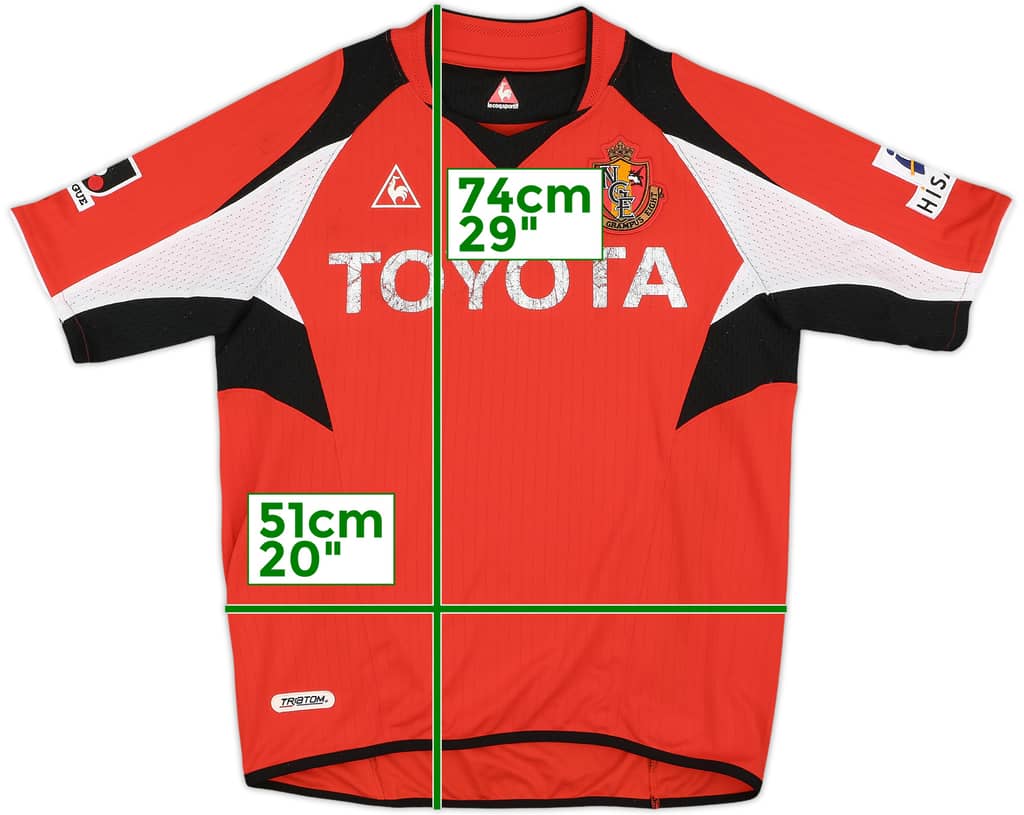 2005-06 Nagoya Grampus Eight Home Shirt - 5/10 - (L)