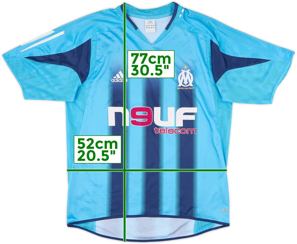 2004-05 Olympique Marseille Away Shirt - 4/10 - (M)