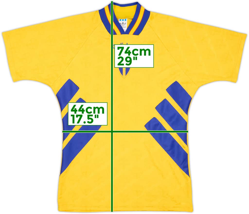 1994-96 Sweden Home Shirt - 8/10 - (S)