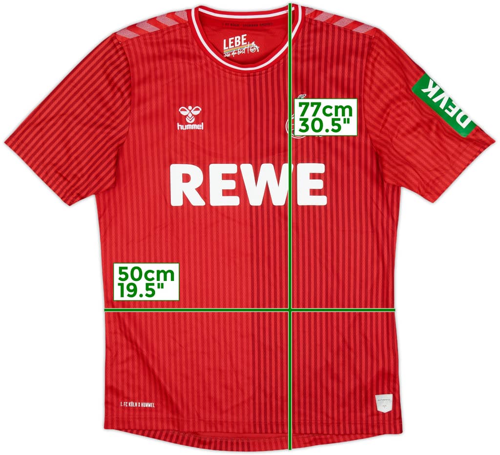 2023-24 FC Koln Home Shirt - 8/10 - (L)