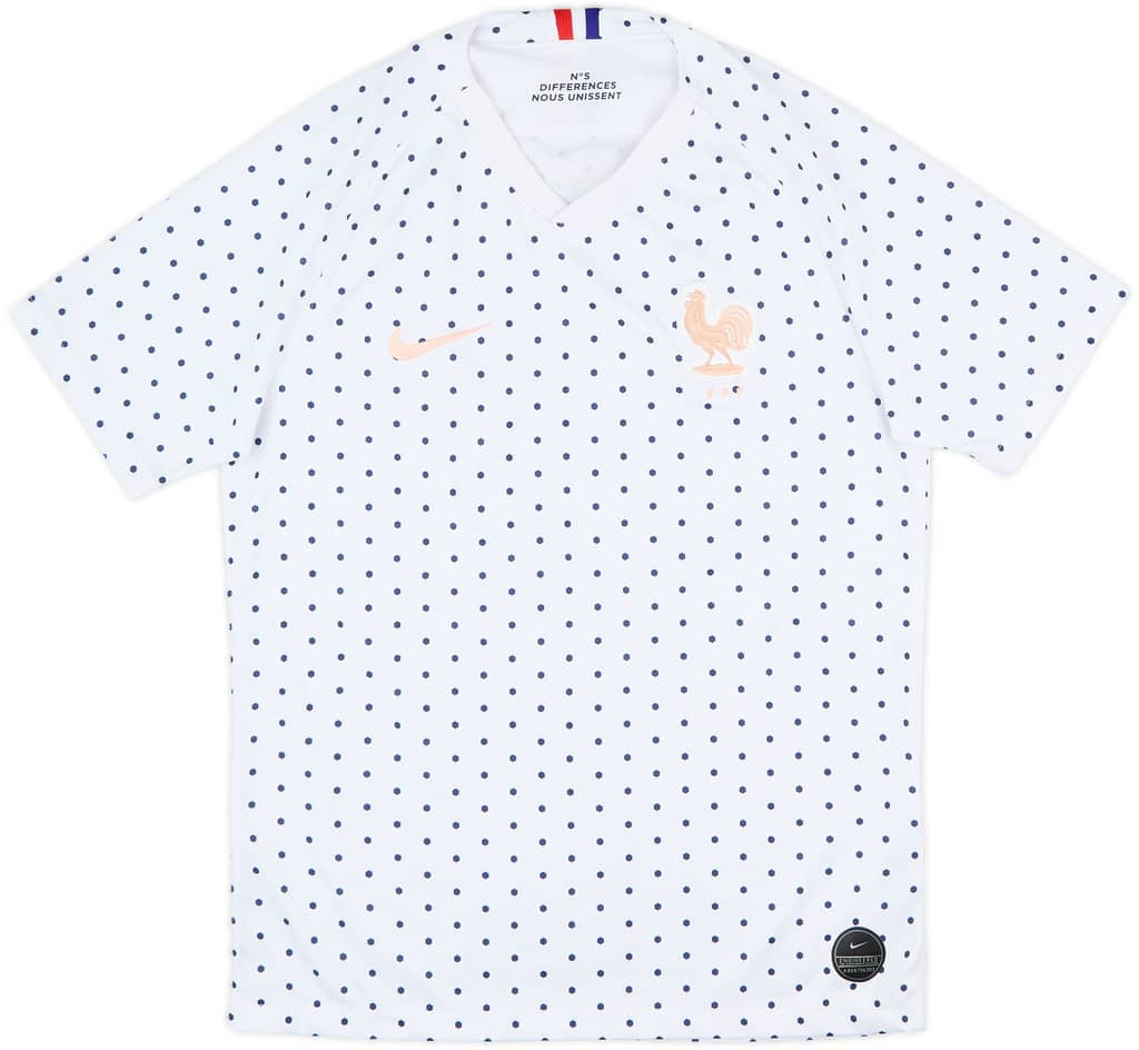 2019-20 France Women's Away Shirt - 10/10 - (Men's M)