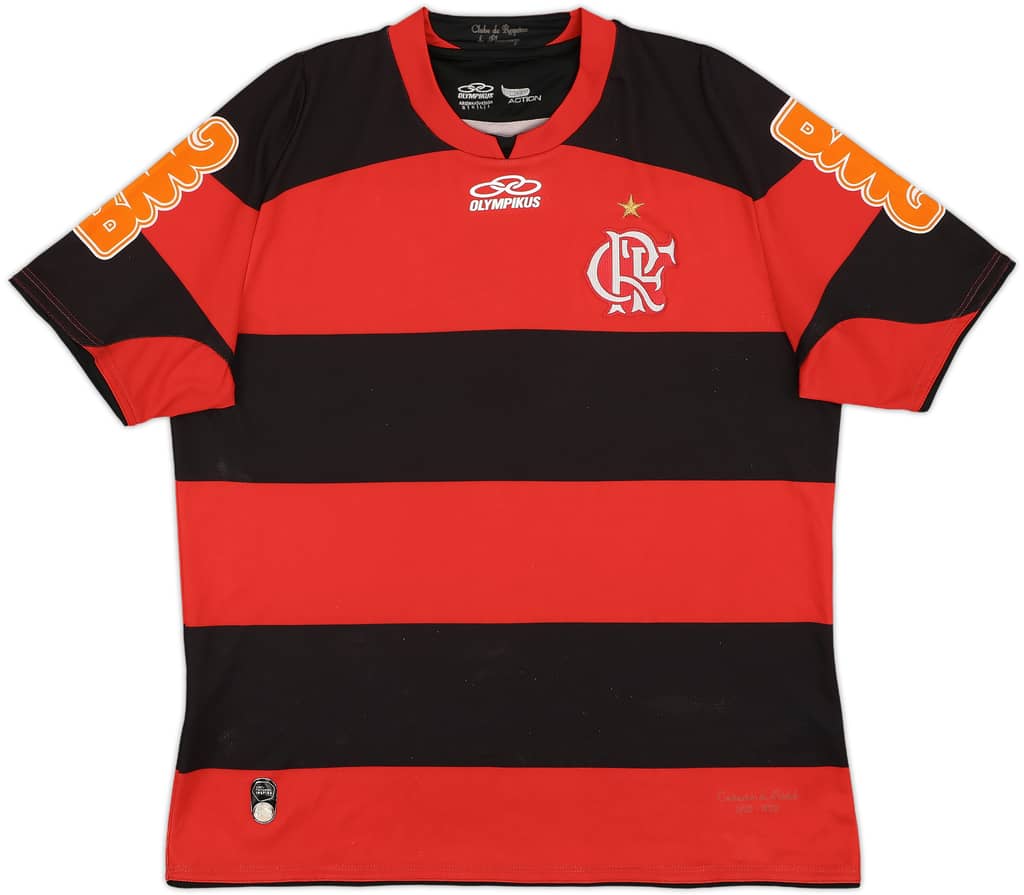 2012 Flamengo Home Shirt - 9/10 - (L)