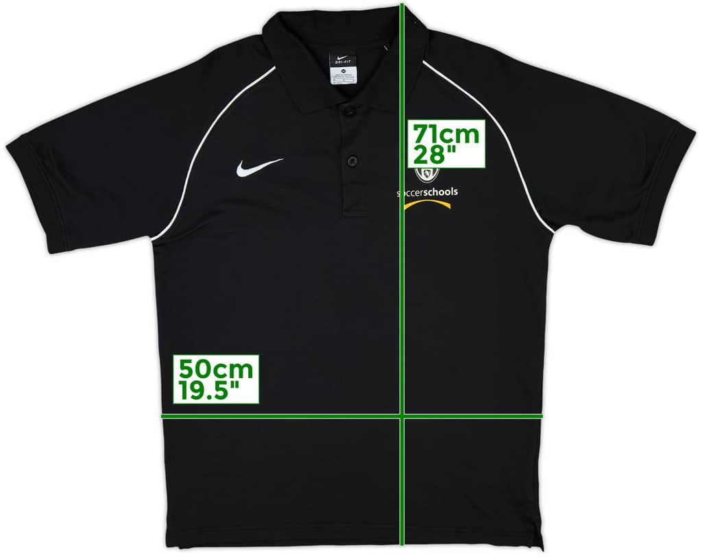2012-13 Juventus 'Soccer Schools' Nike Polo Shirt - 7/10 - (M)
