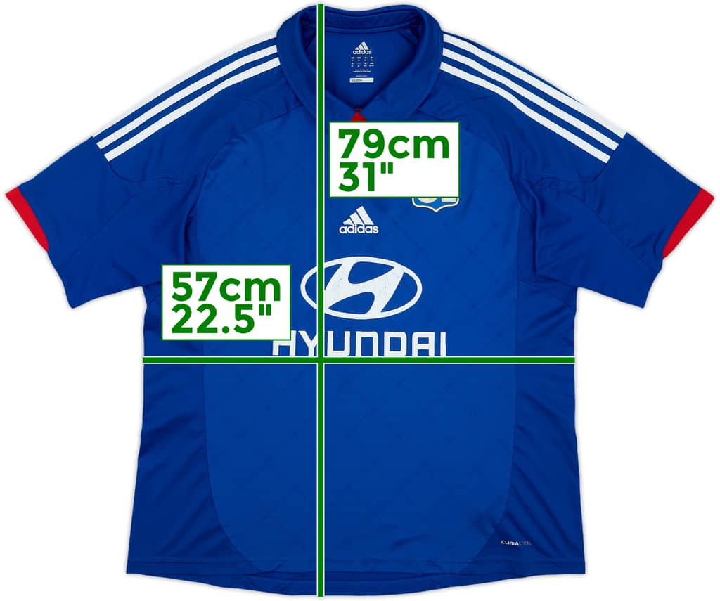 2012-13 Lyon Away Shirt - 6/10 - (XL)