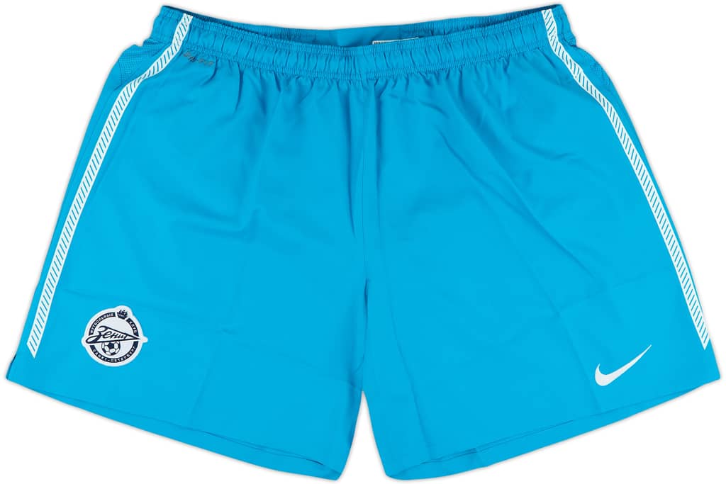 2011-12 Zenit St. Petersburg Home Shorts - 9/10 - (XXL)