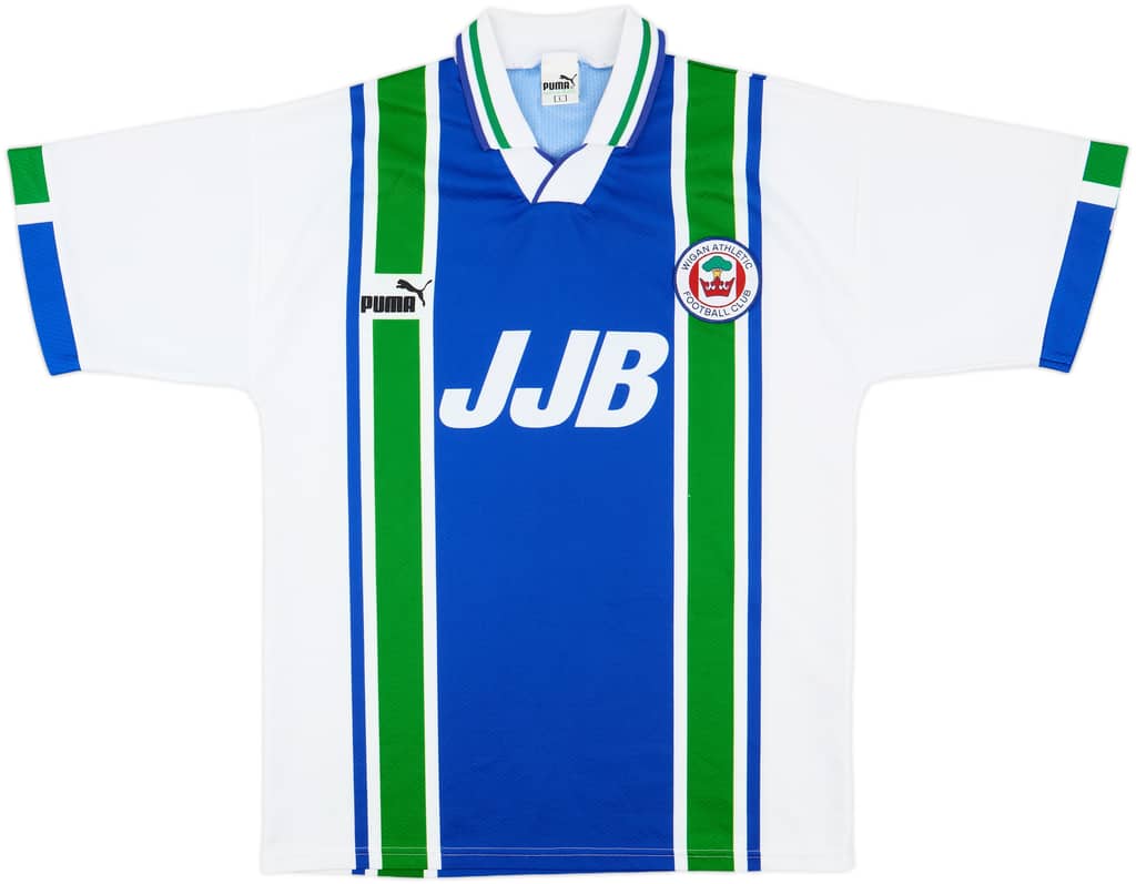 1995-98 Wigan Home Shirt - 9/10 - (L)