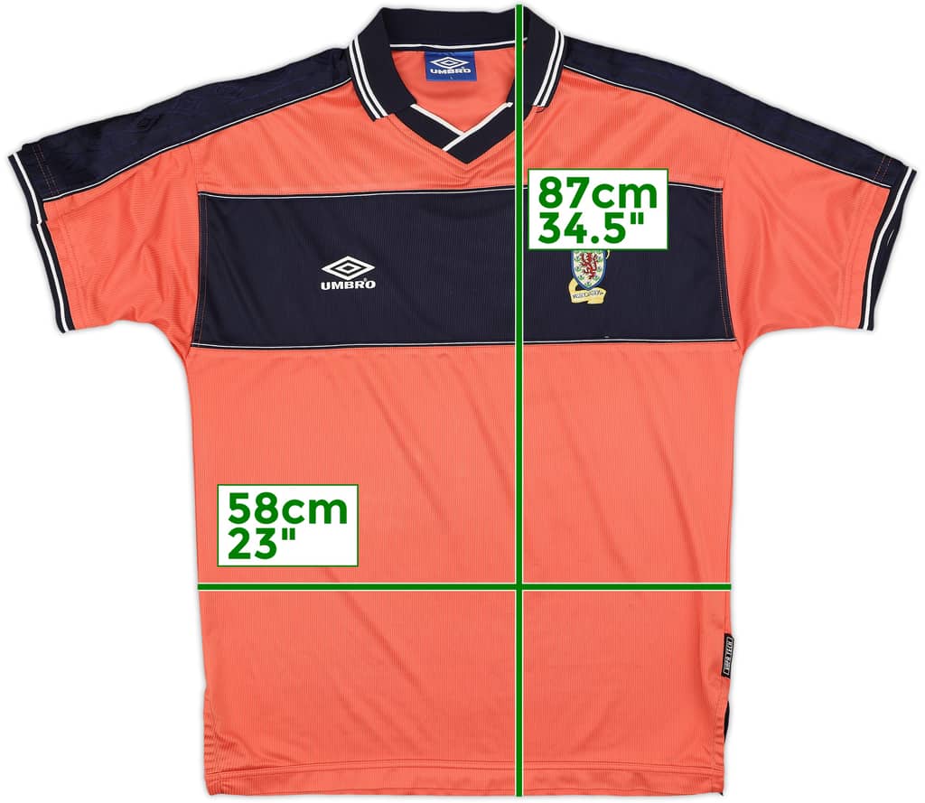 1999-00 Scotland Away Shirt - 6/10 - (L)
