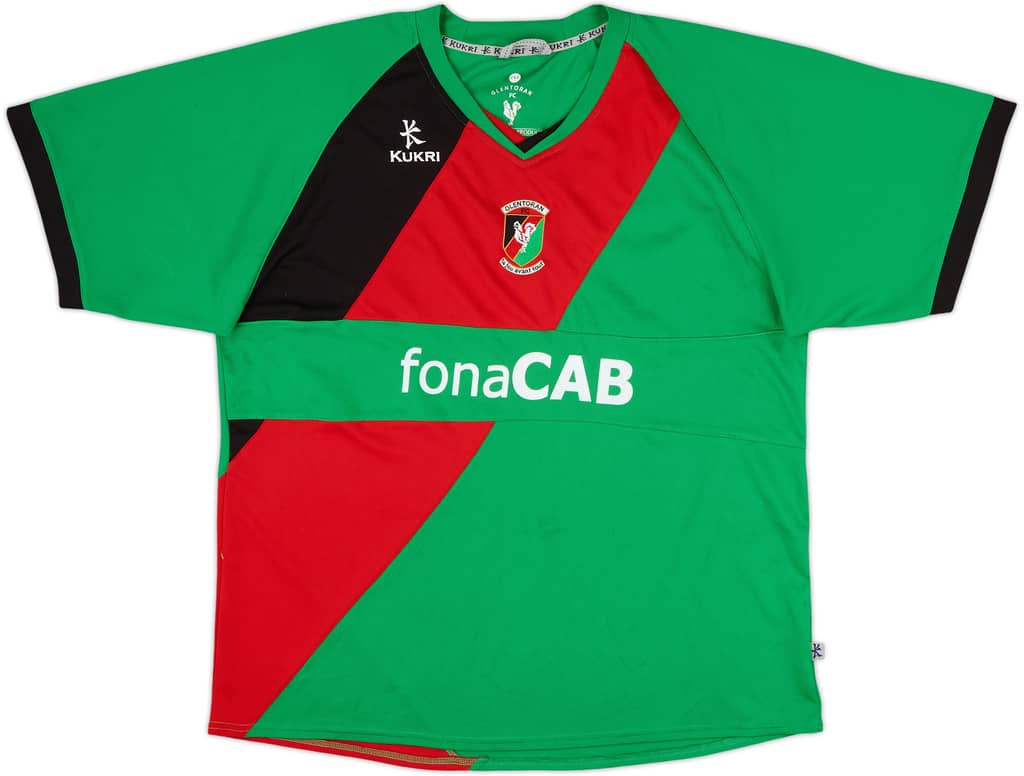 2011-12 Glentoran Home Shirt - 9/10 - (XXL)