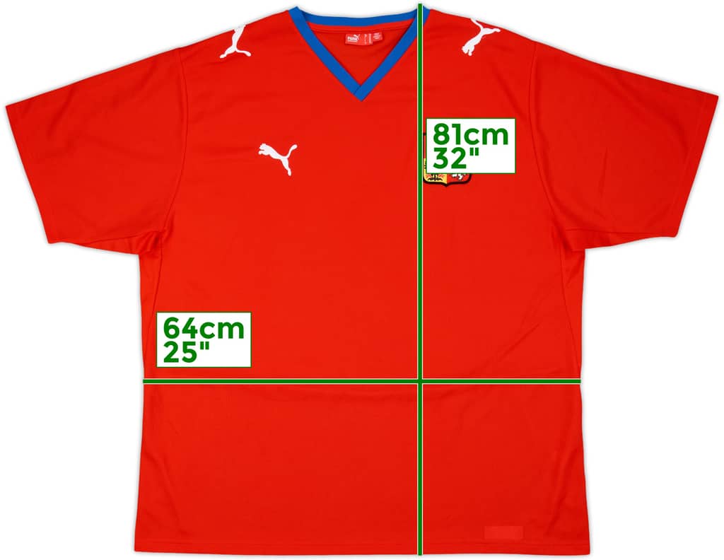 2008-09 Czech Republic Home Shirt - 10/10 - (XXL)