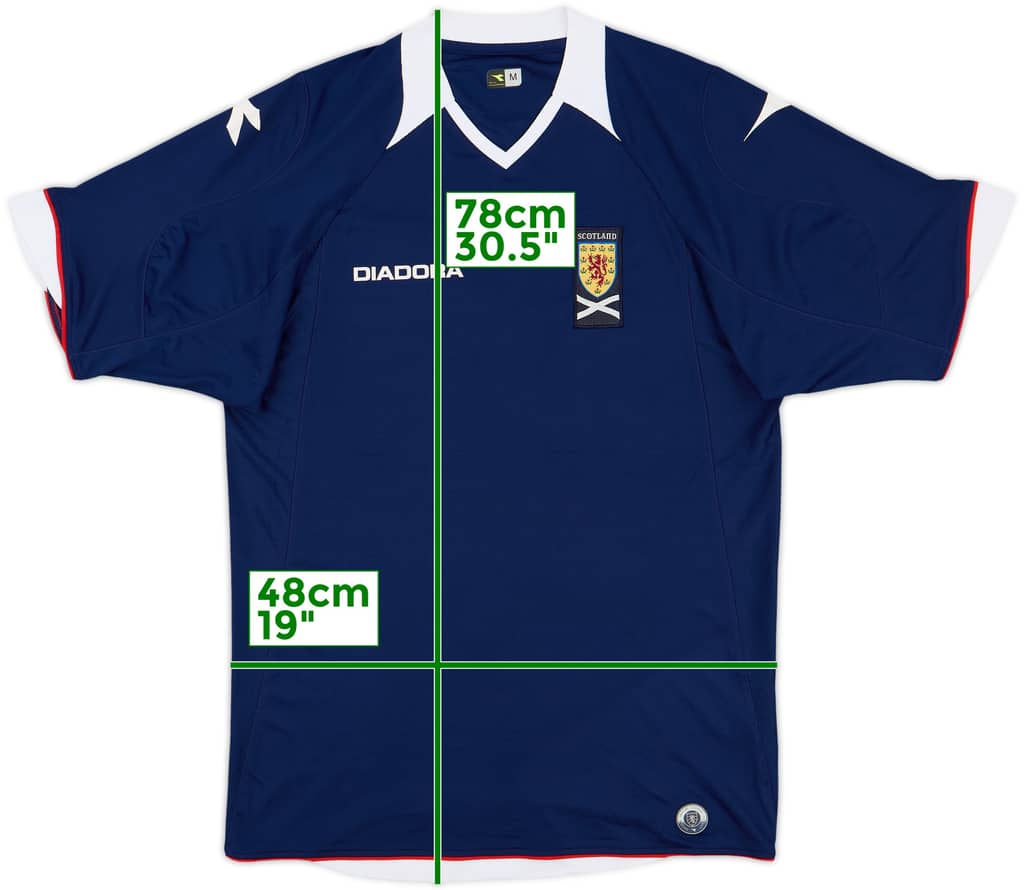 2008-09 Scotland Home Shirt - 10/10 - (M)