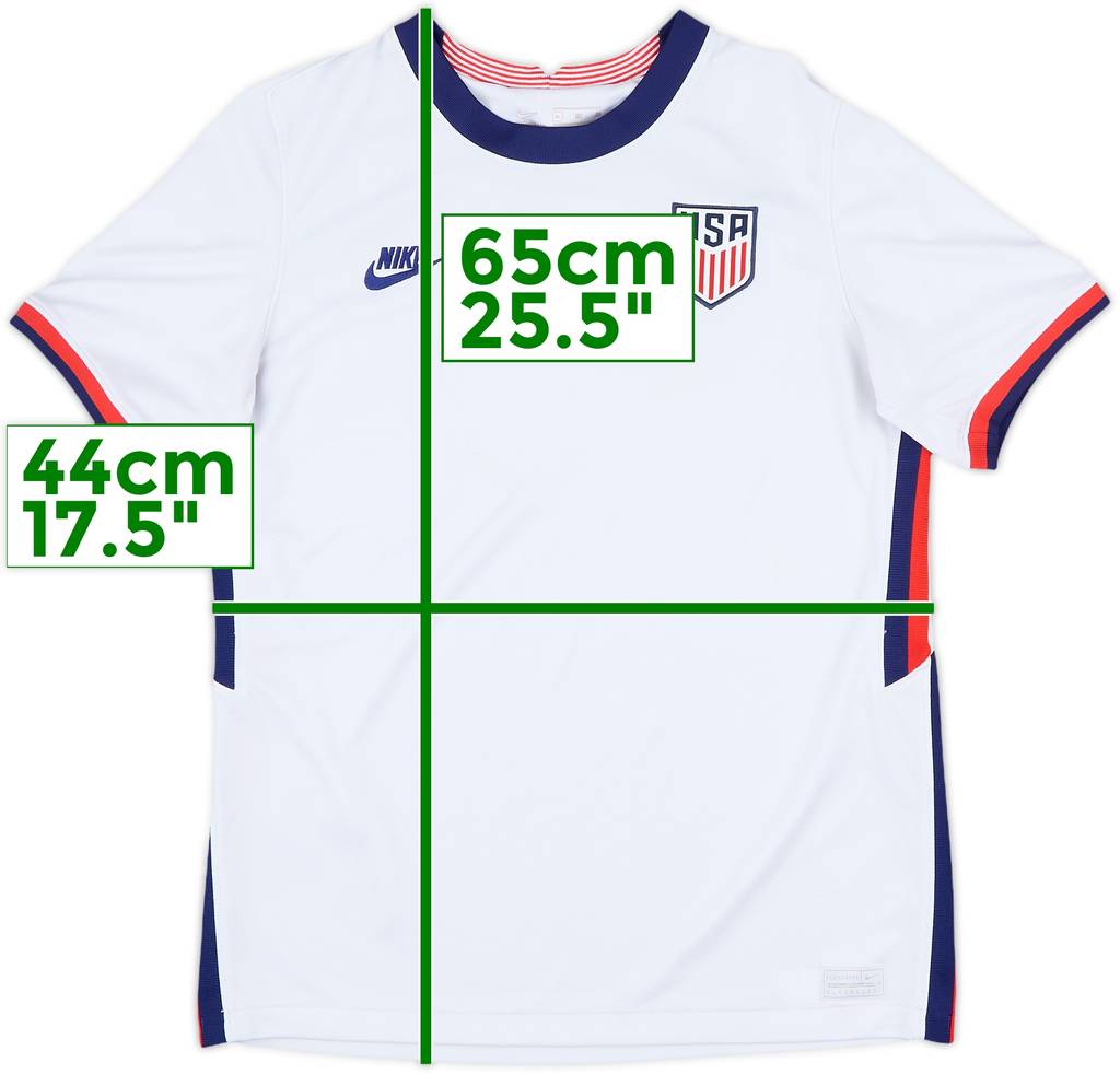 2020-21 USA Home Shirt - 6/10 - (XL.Boys)
