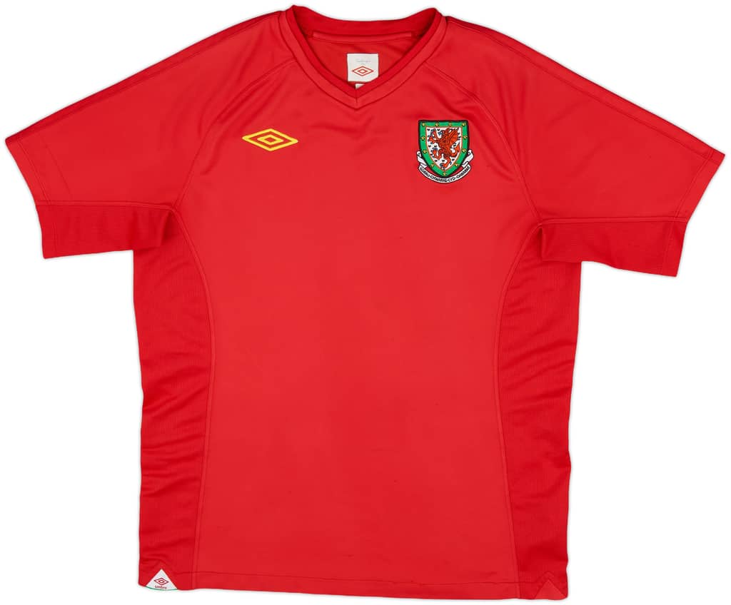 2010-11 Wales Home Shirt - 8/10 - (M)