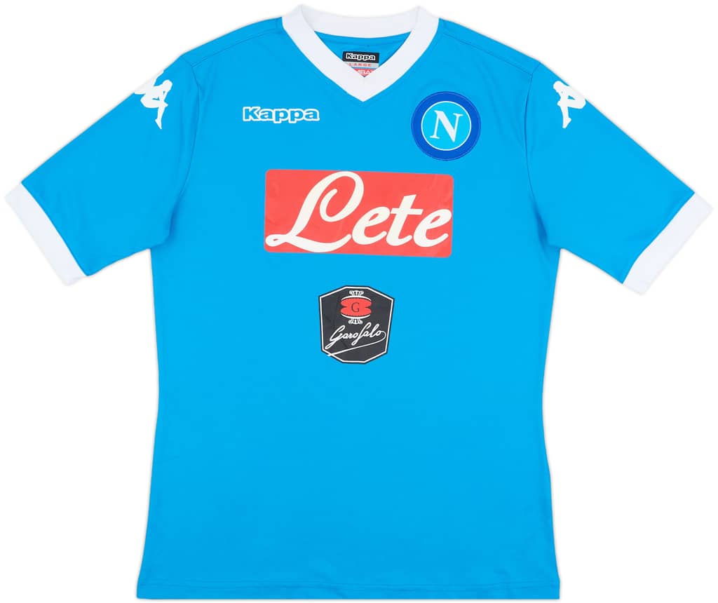 2015-16 Napoli Home Shirt - 8/10 - (L)