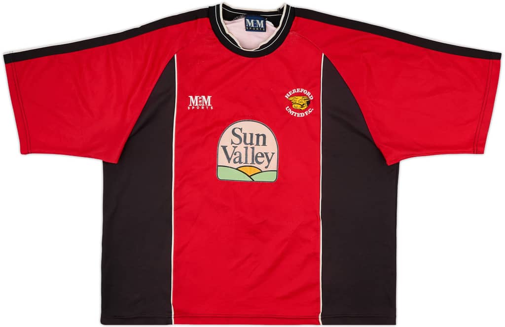 1998-00 Hereford United Away Shirt - 8/10 - (3XL)