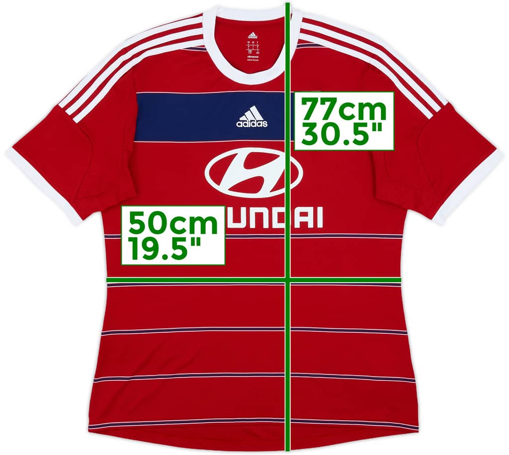 2013-14 Lyon Away Shirt - 8/10 - (L)